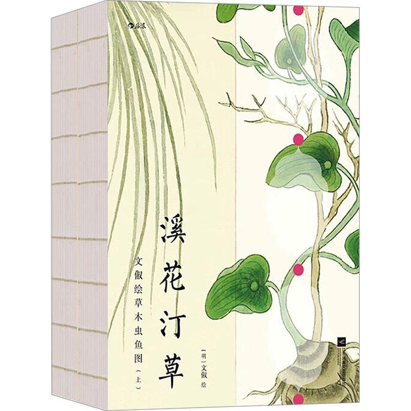 《溪花汀草 文俶绘草木虫鱼图(全2册) 》